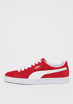 puma suede heart donna rosse